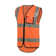 High visibility security reflective safety glow officer vest